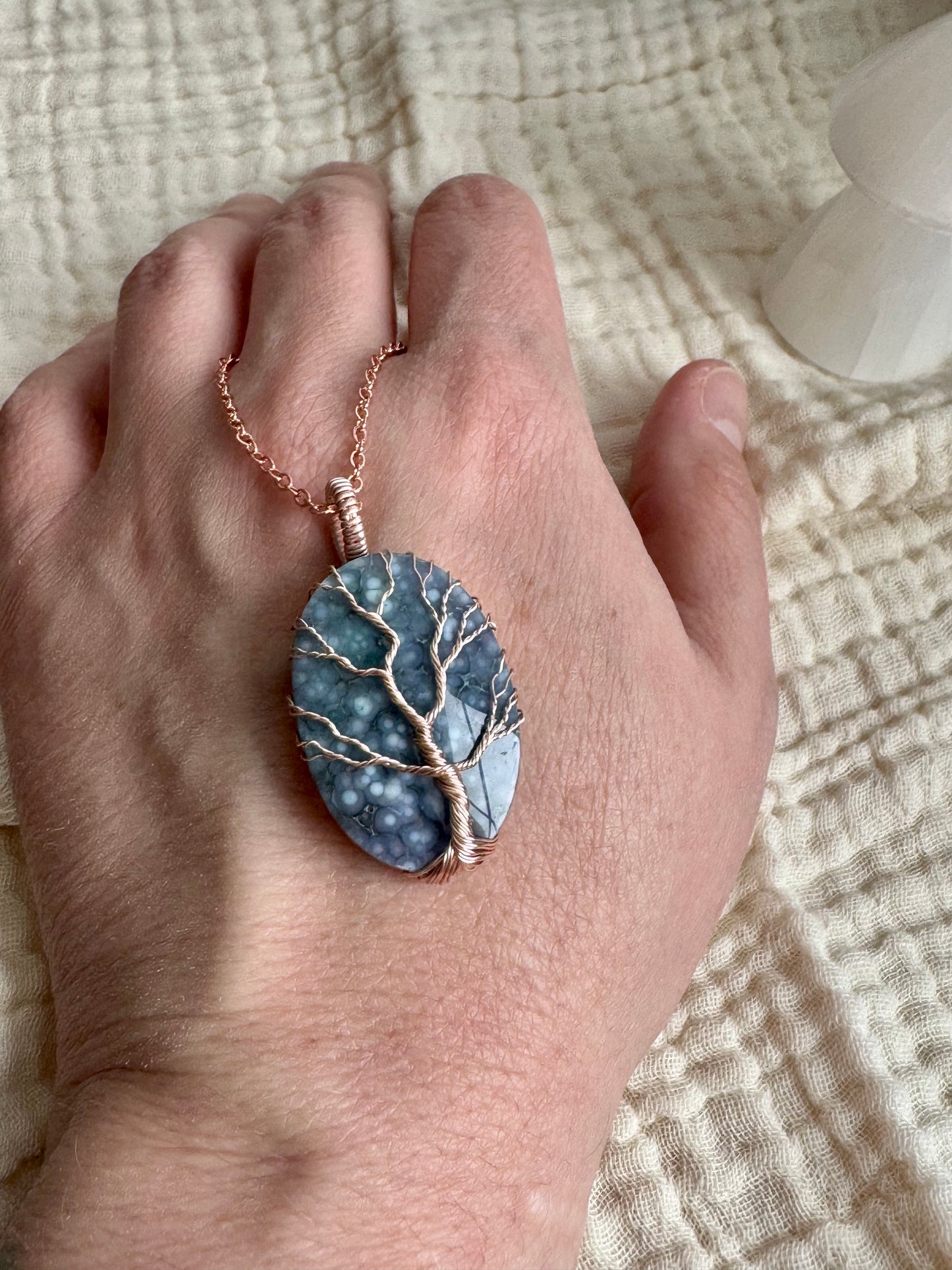 Whisperwood Collection || Grape Agate Pendant