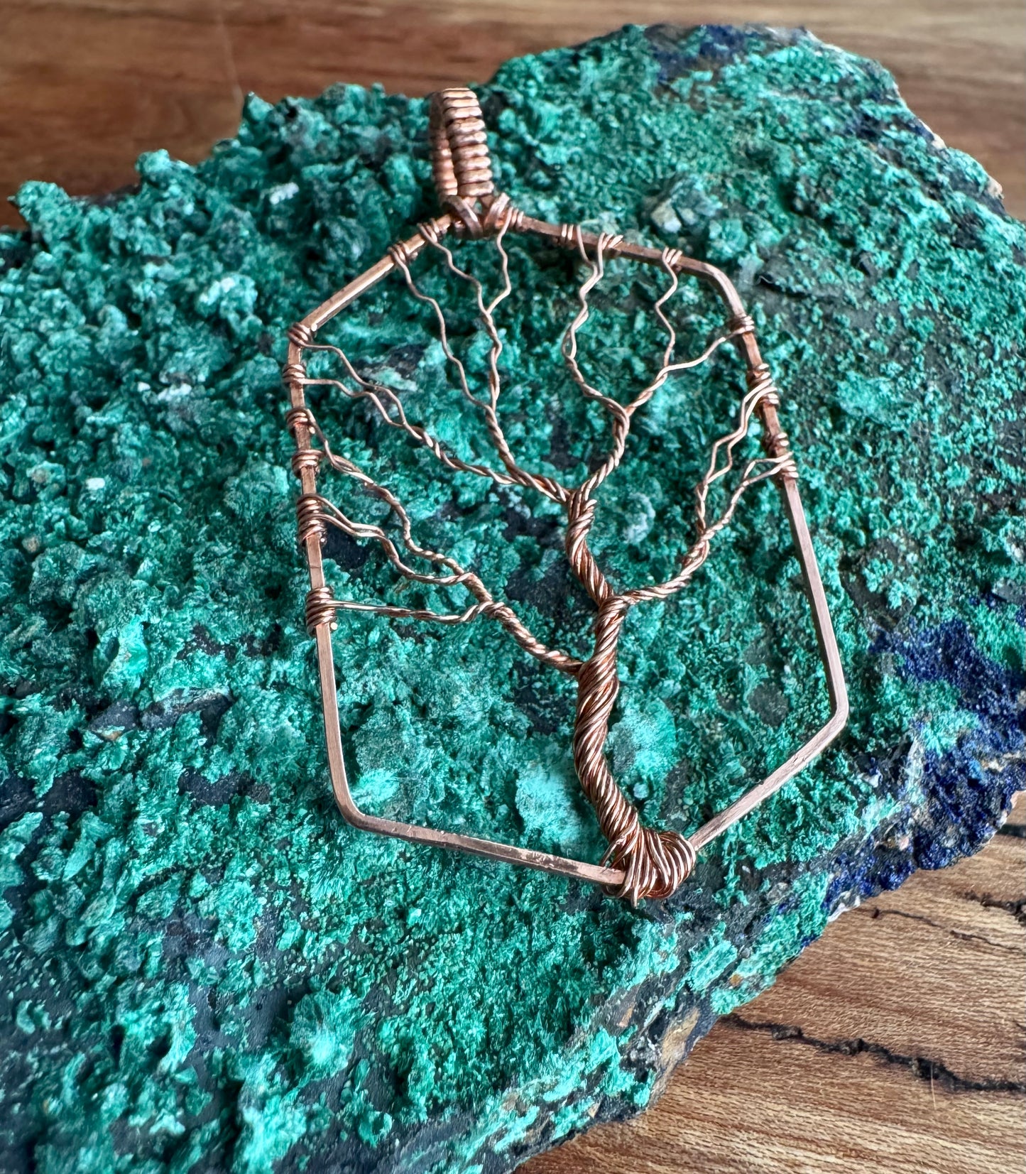 Whisperwood Collection || Copper Tree Pendant