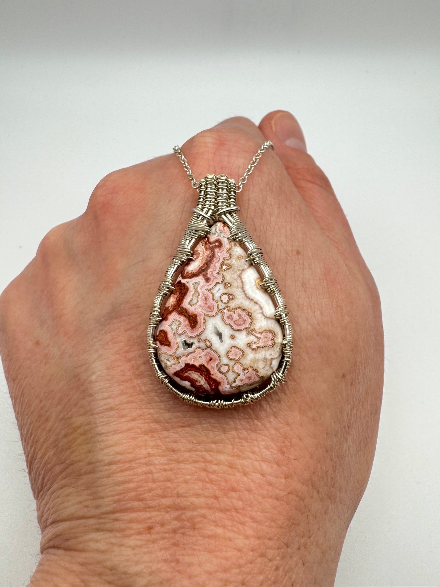 The Ostara Collection || Rosetta Jasper Pendant