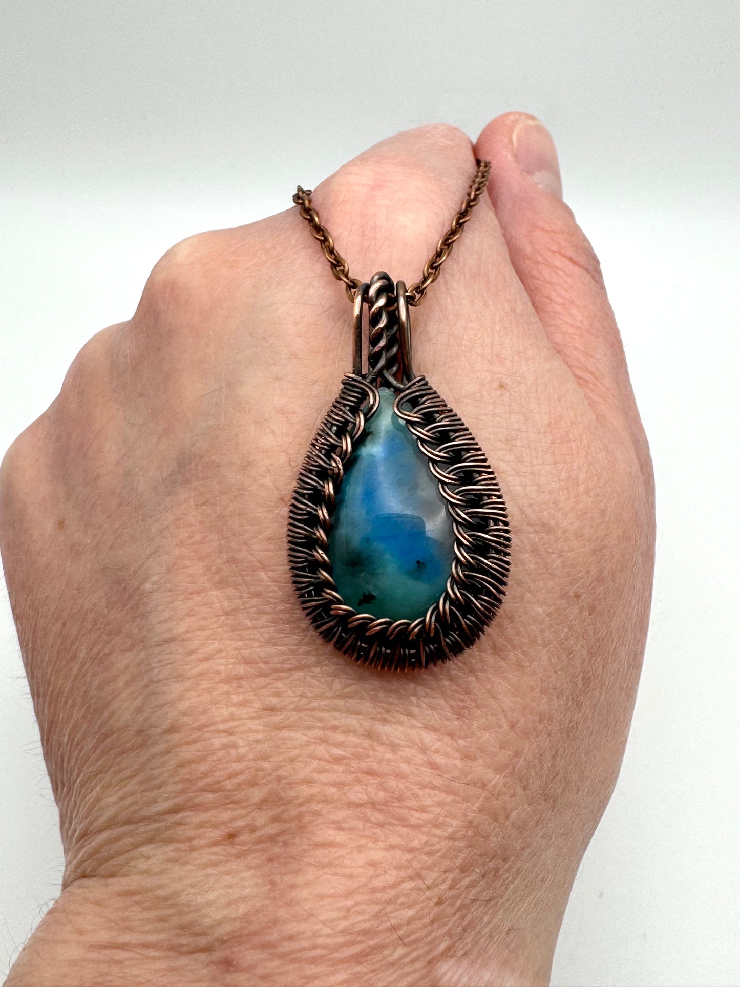 The Ostara Collection || Phoenix Stone Pendant