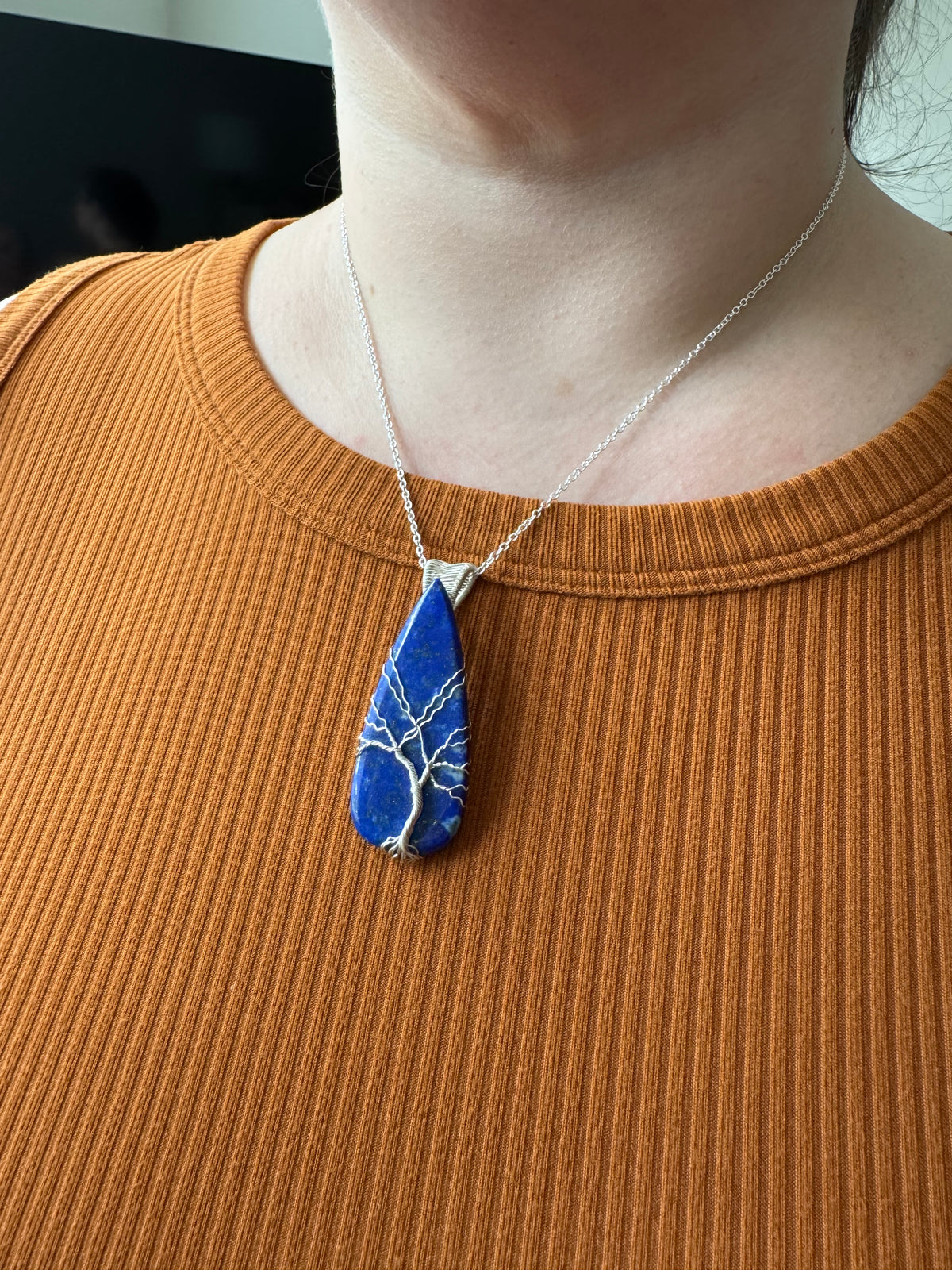 Whisperwood: The Stargazer || Lapis Lazuli Pendant