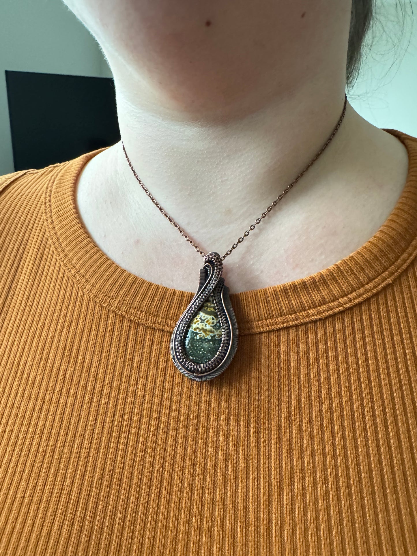 Wildwood || River Jasper Pendant