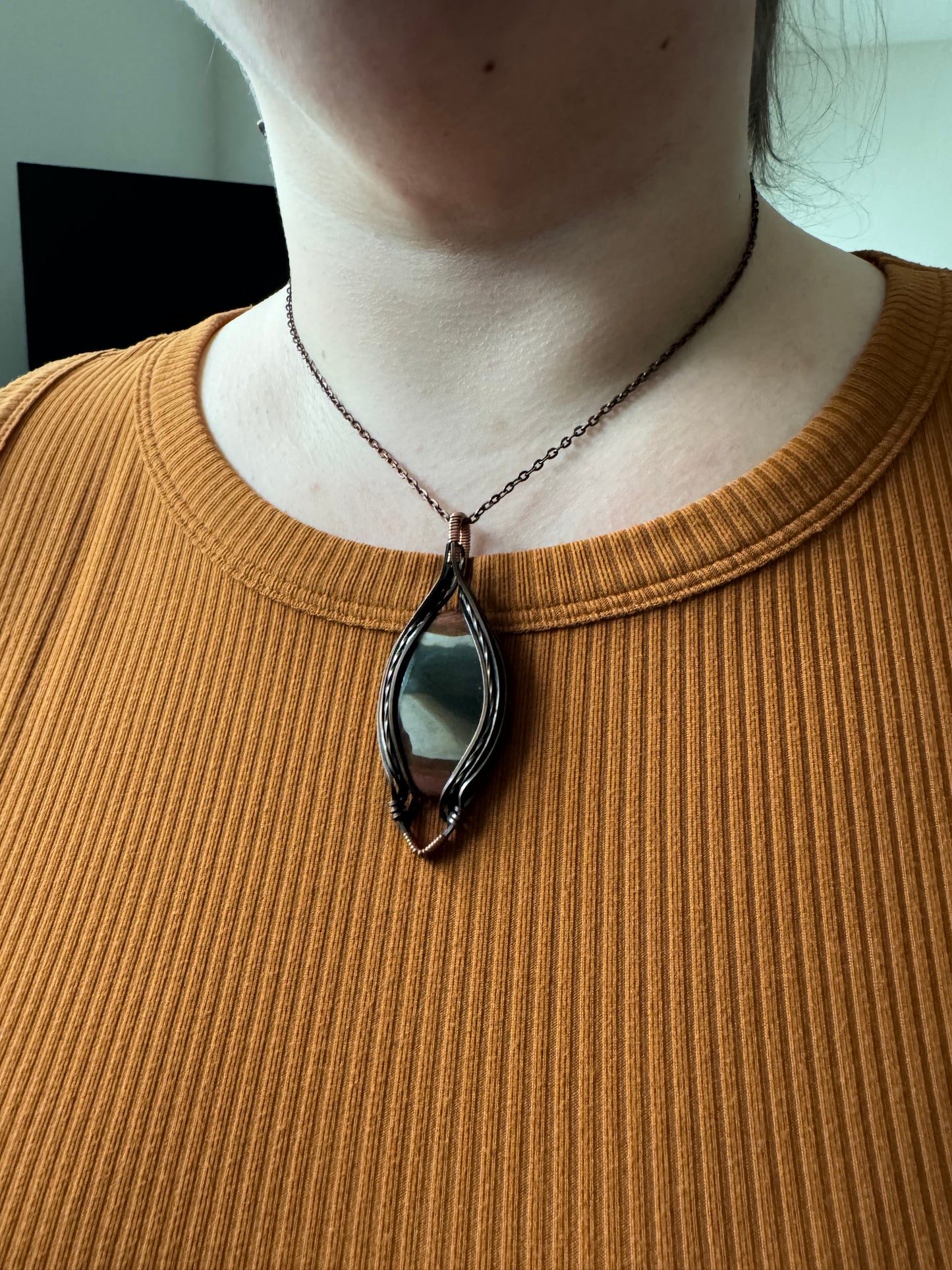 The Outland || Polychrome Jasper Pendant