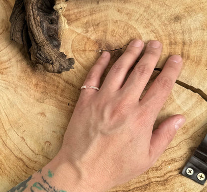 Simple Loop Wire Wrapped Ring