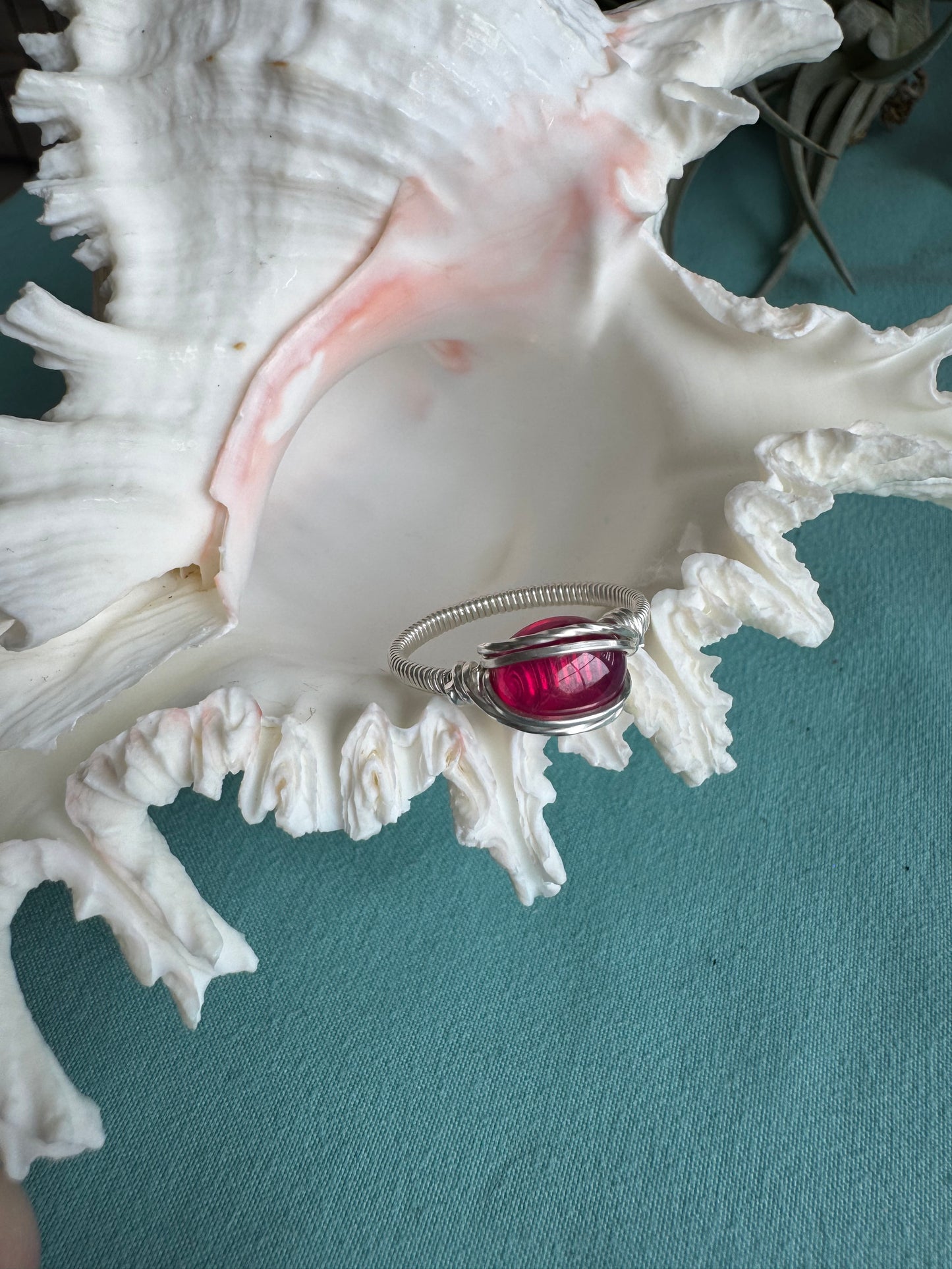 Fire & Focus-Linde Star Ruby Ring || Size 10