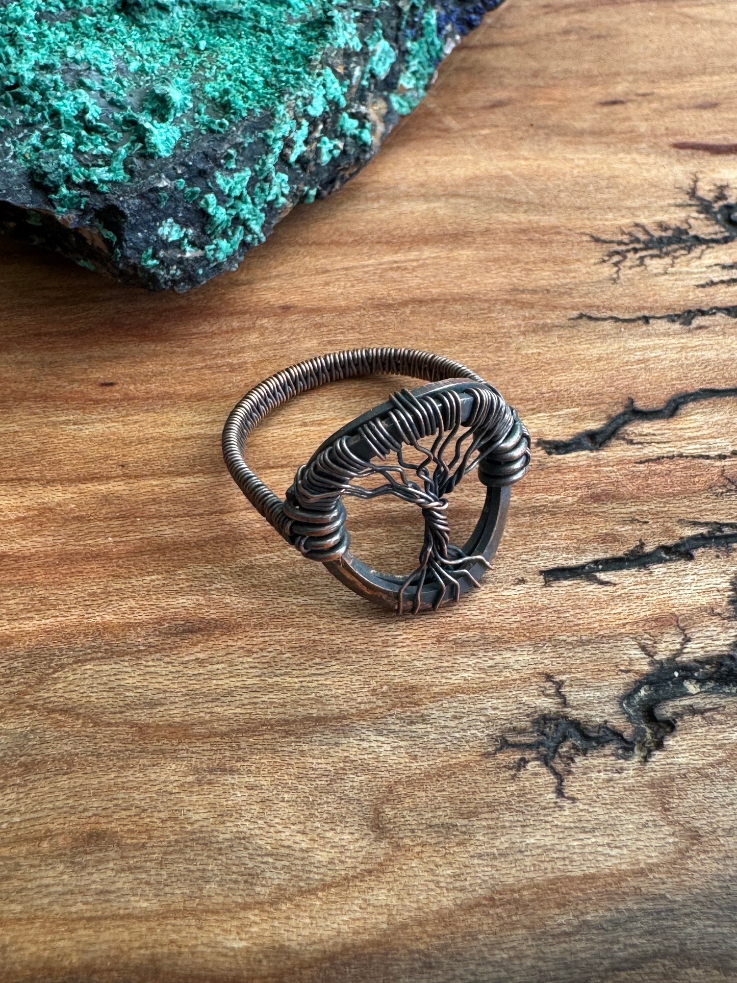 Whisperwood Collection || Tree Ring Size 6.5