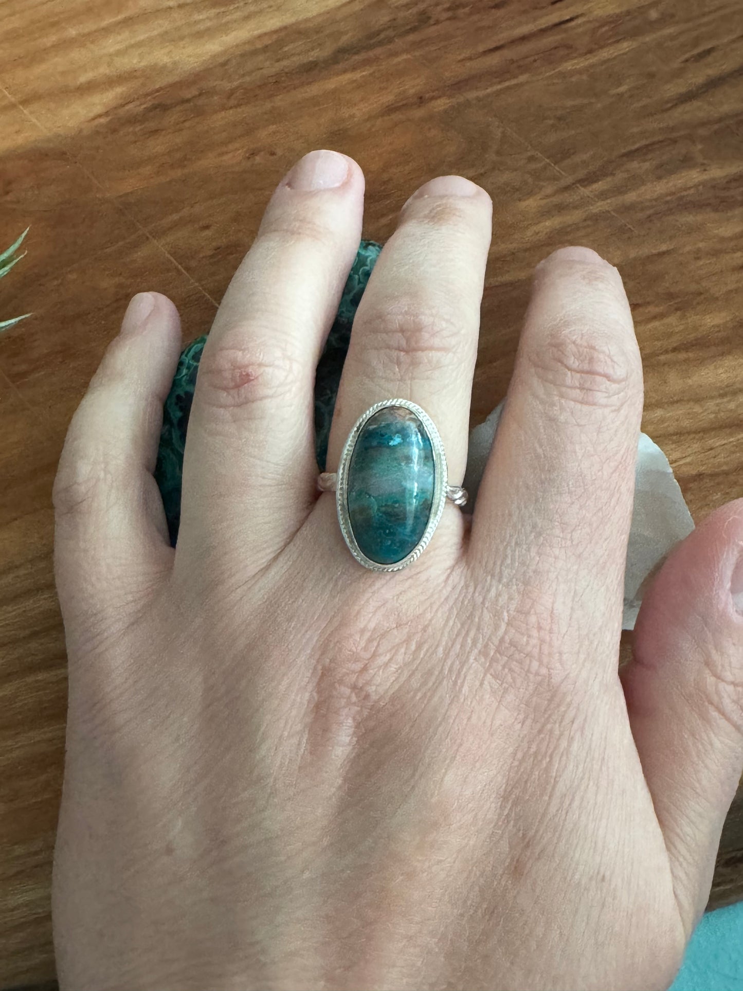 Azure Arcana Collection || Arizona Blue Ring Size 9