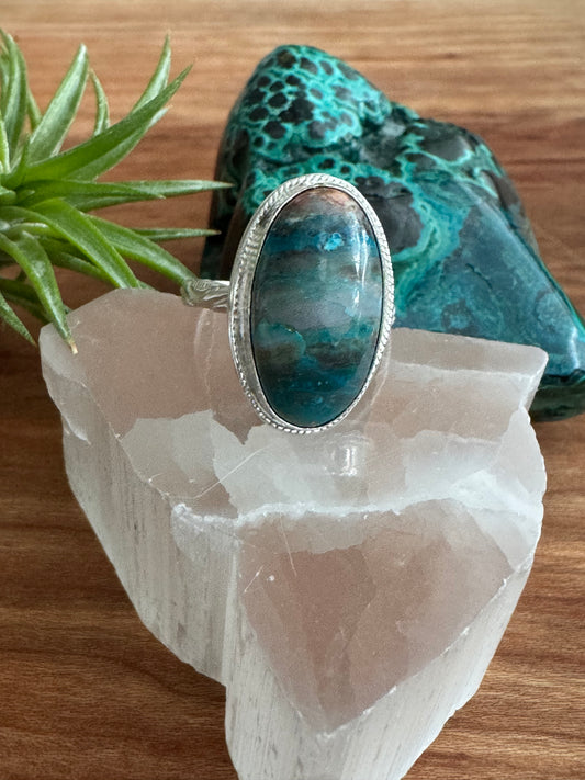 Azure Arcana Collection || Arizona Blue Ring Size 9