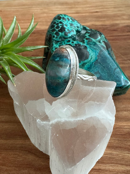Azure Arcana Collection || Arizona Blue Ring Size 9