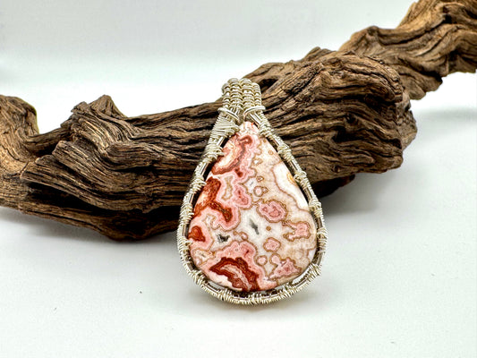 The Ostara Collection || Rosetta Jasper Pendant