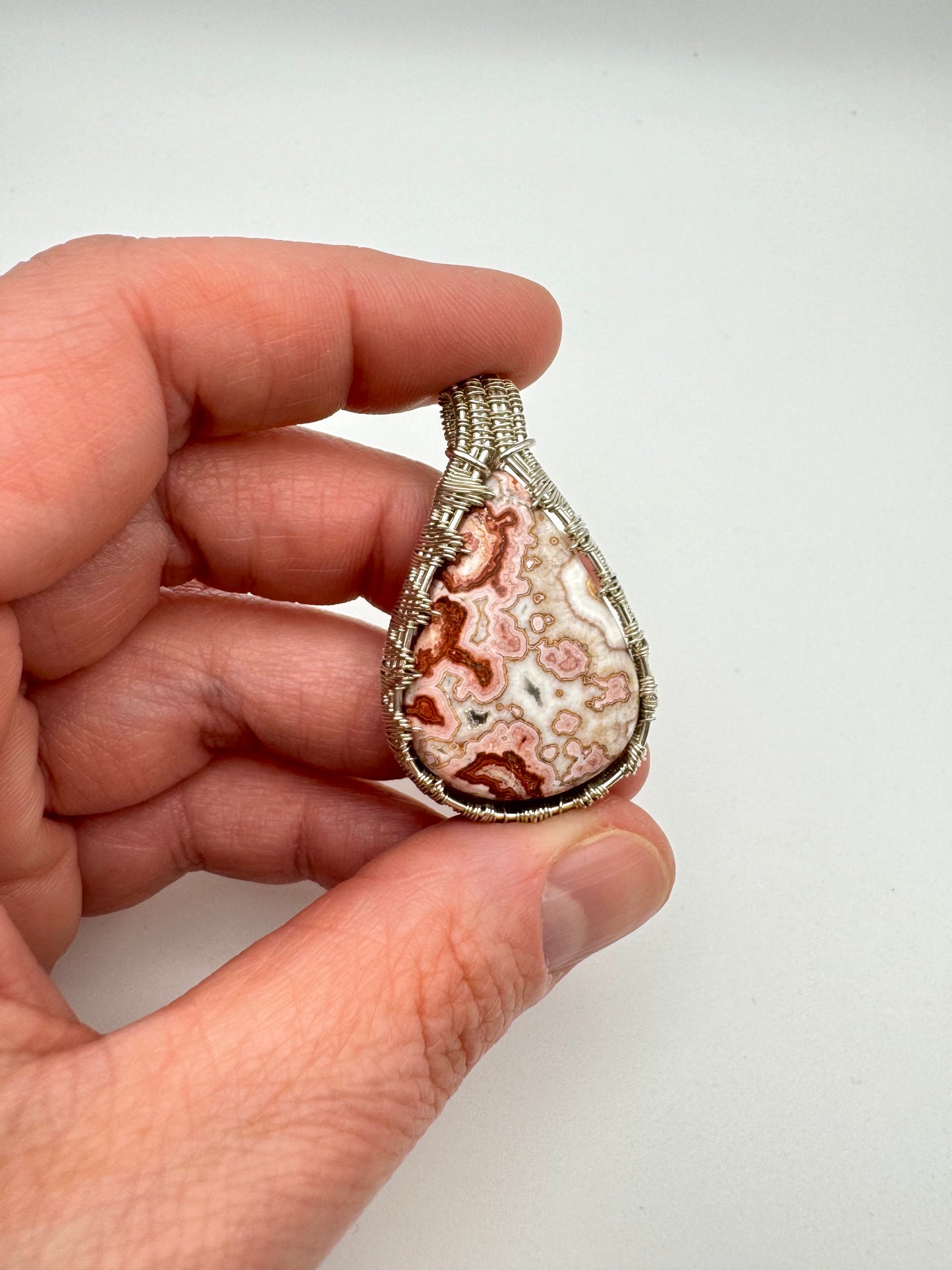 The Ostara Collection || Rosetta Jasper Pendant