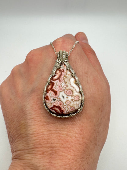 The Ostara Collection || Rosetta Jasper Pendant