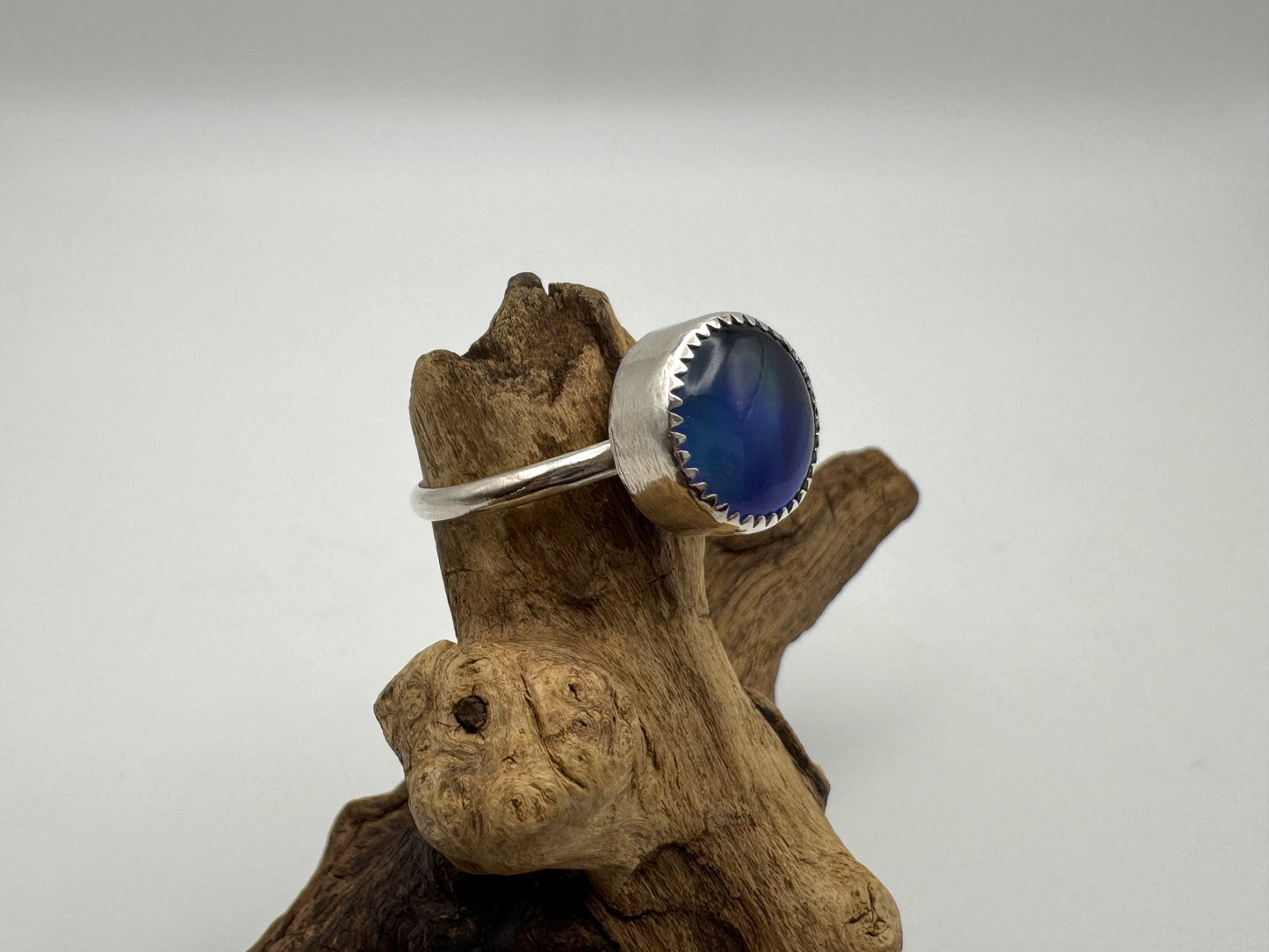 The Ostara Collection || Aurora Opal Ring || Size 9