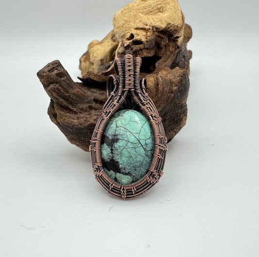 Tibetan Turquoise Pendant