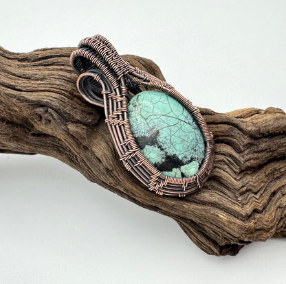 Tibetan Turquoise Pendant