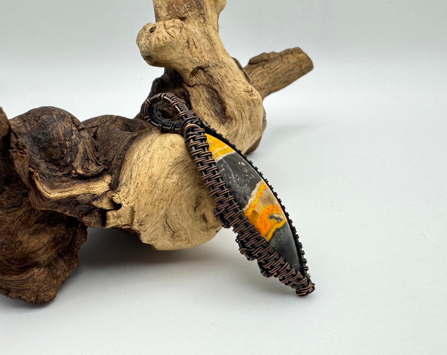 Bumblebee Jasper Pendant