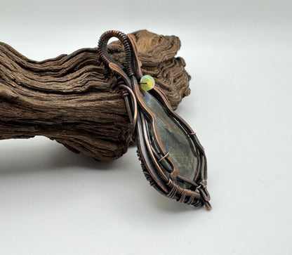 Spectrolite Framed Pendant
