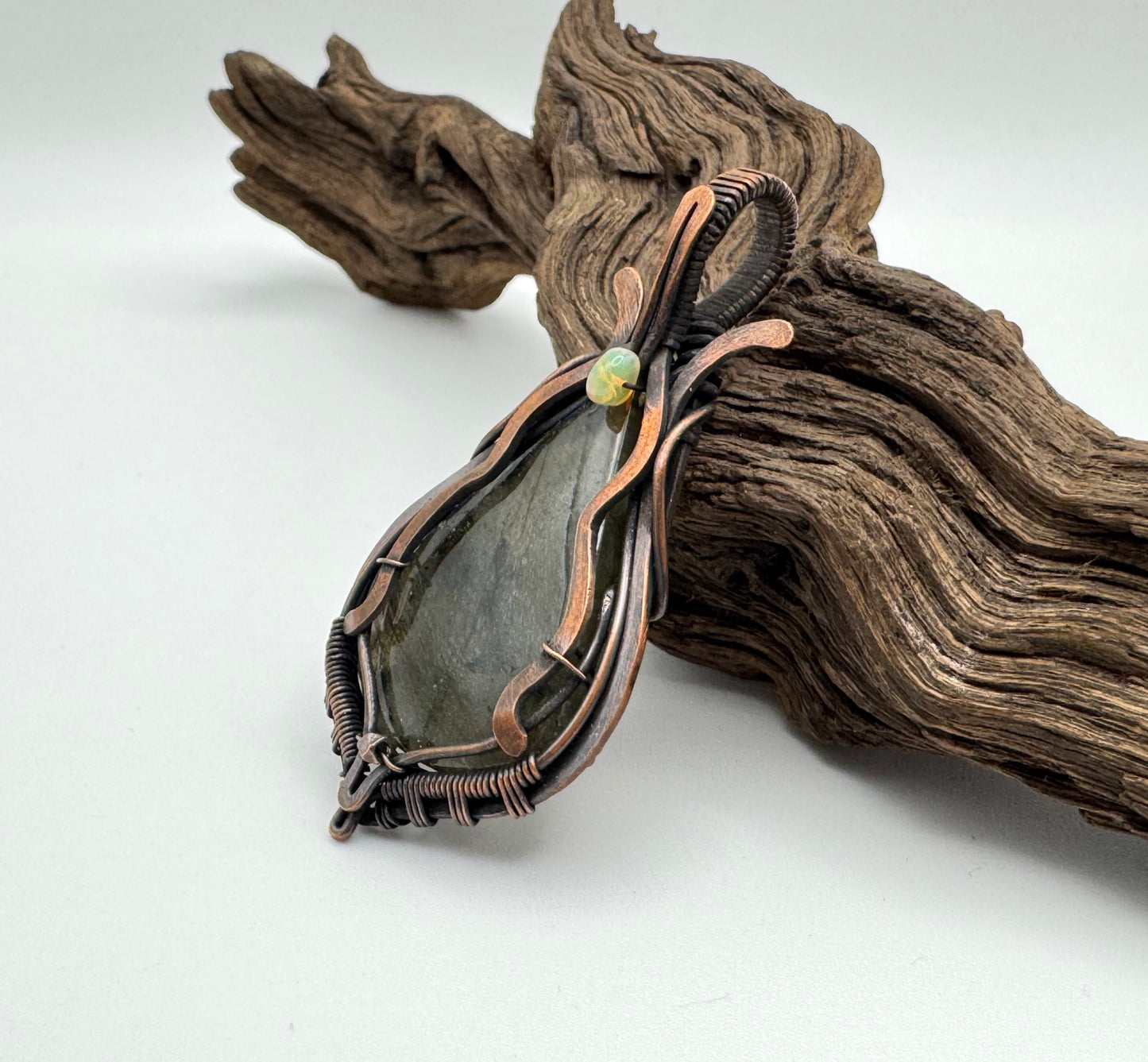 Spectrolite Framed Pendant