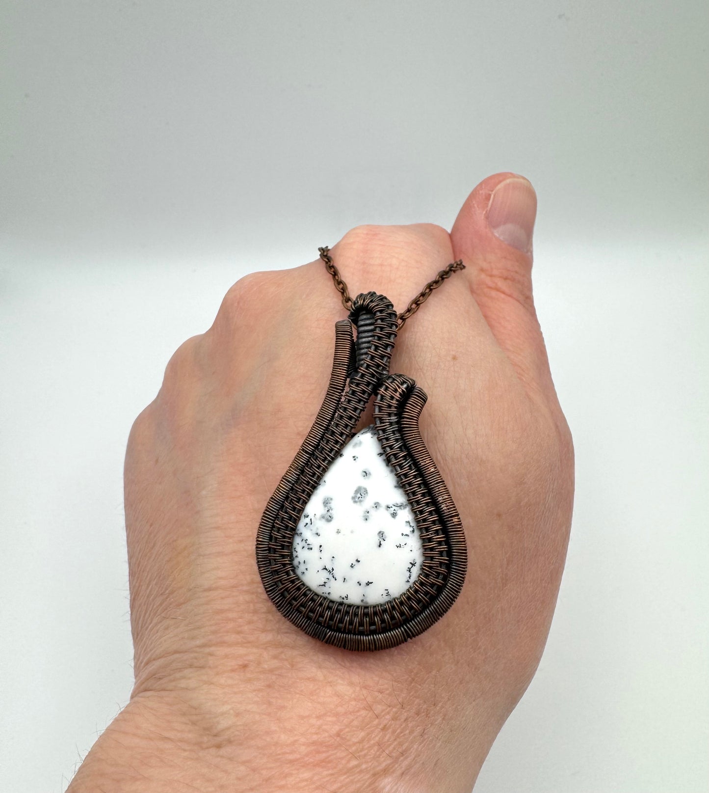 Dendritic Agate Pendant