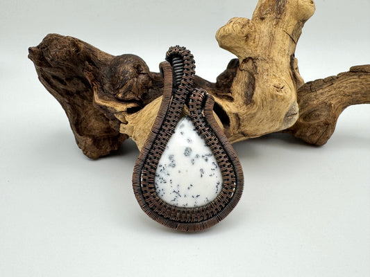 Dendritic Agate Pendant
