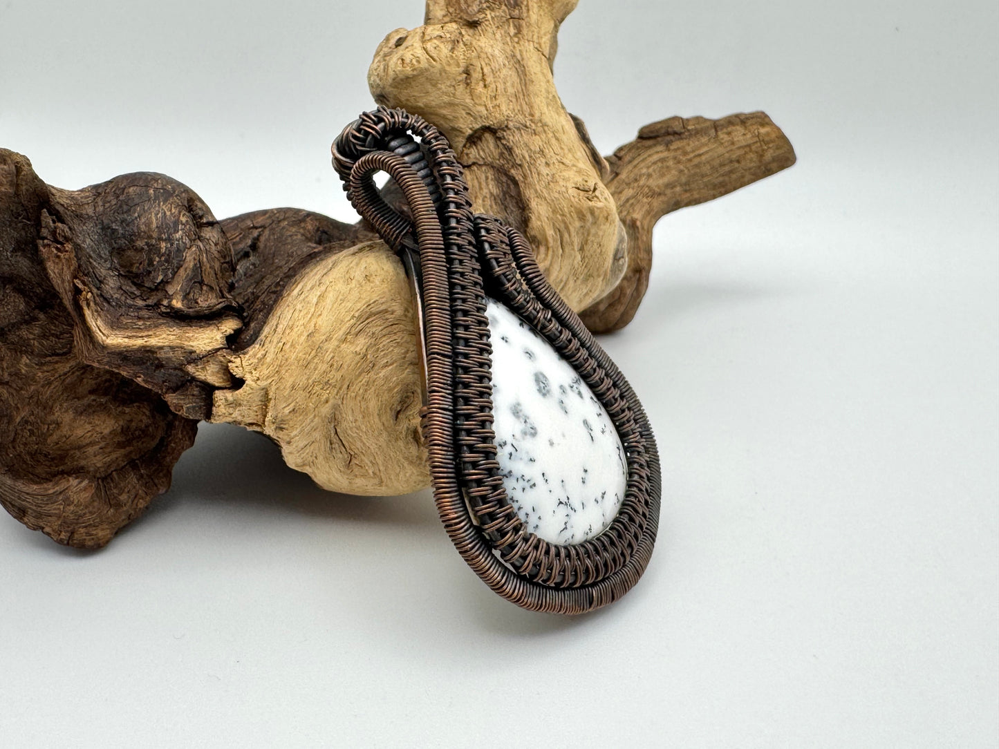 Dendritic Agate Pendant