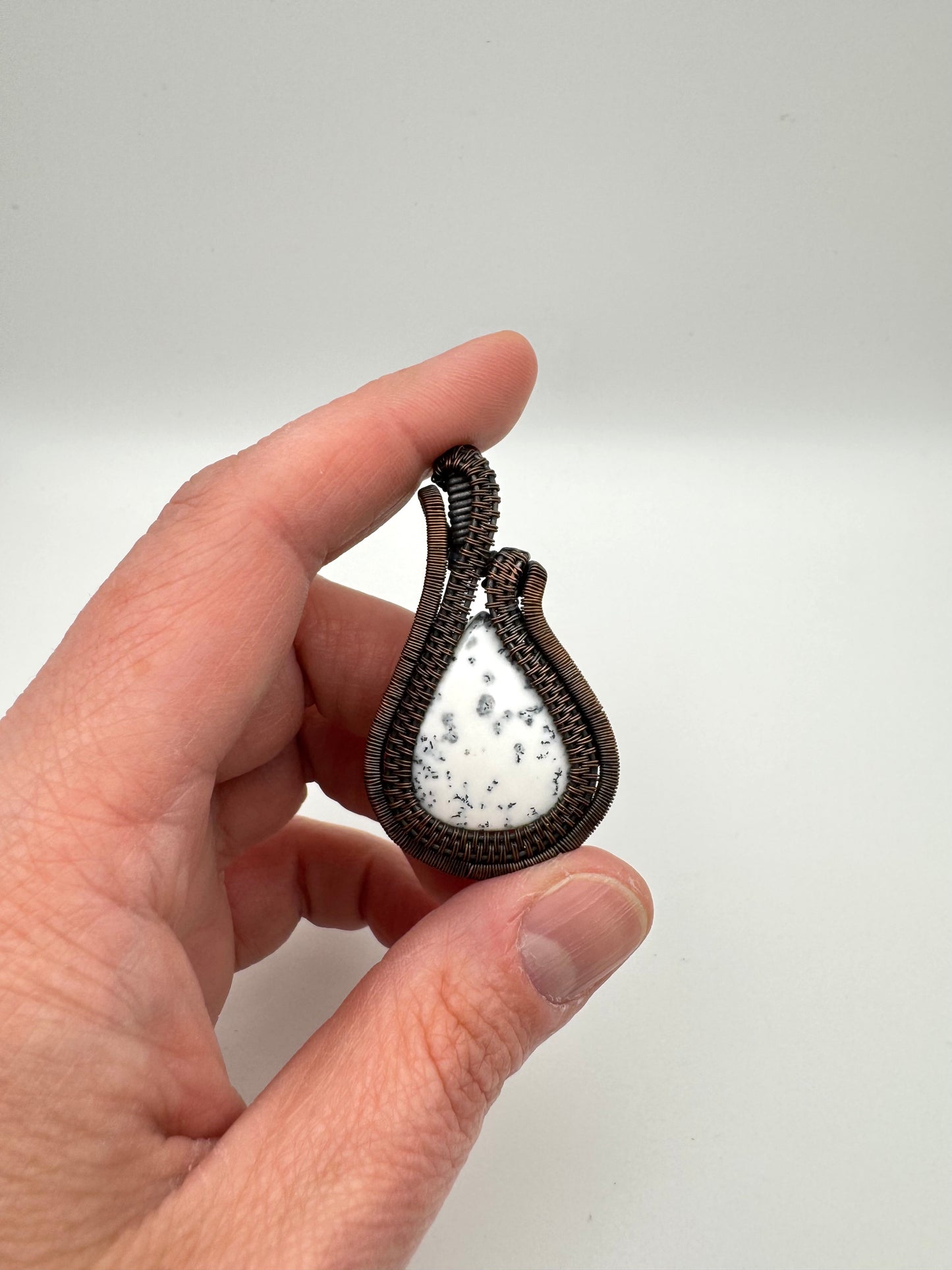 Dendritic Agate Pendant