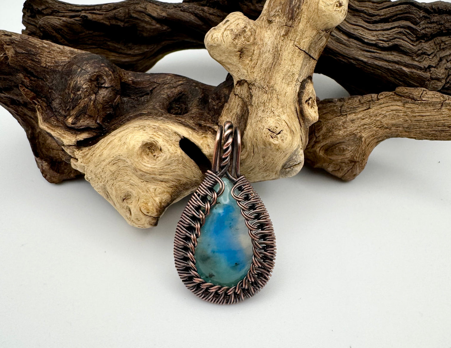 The Ostara Collection || Phoenix Stone Pendant