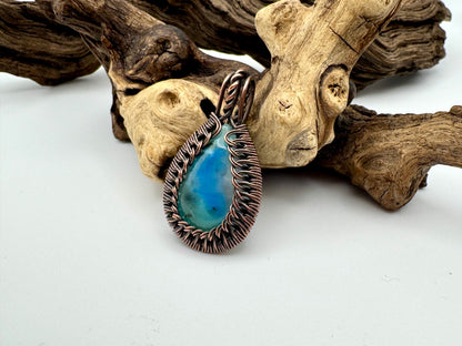 The Ostara Collection || Phoenix Stone Pendant