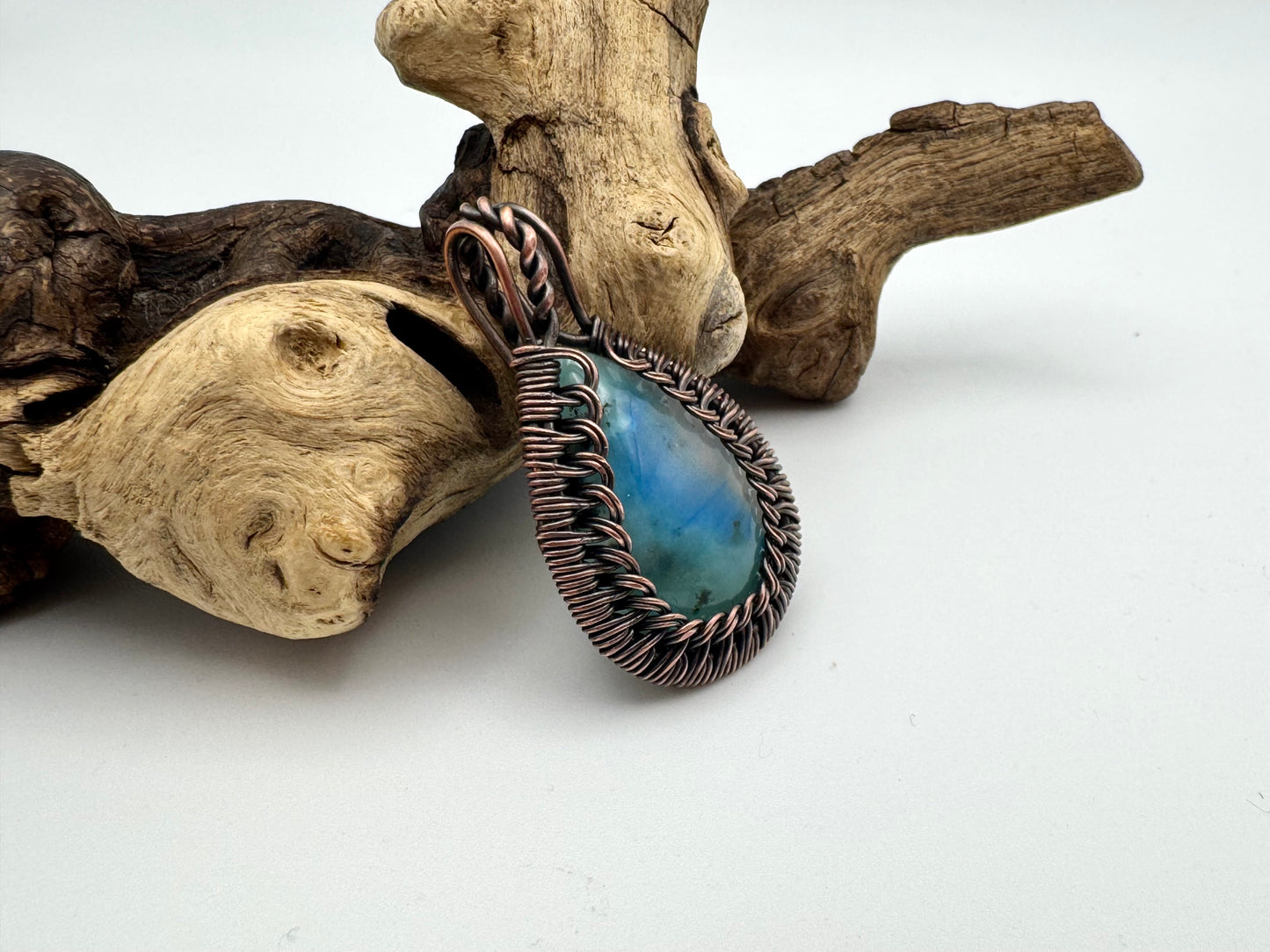 The Ostara Collection || Phoenix Stone Pendant