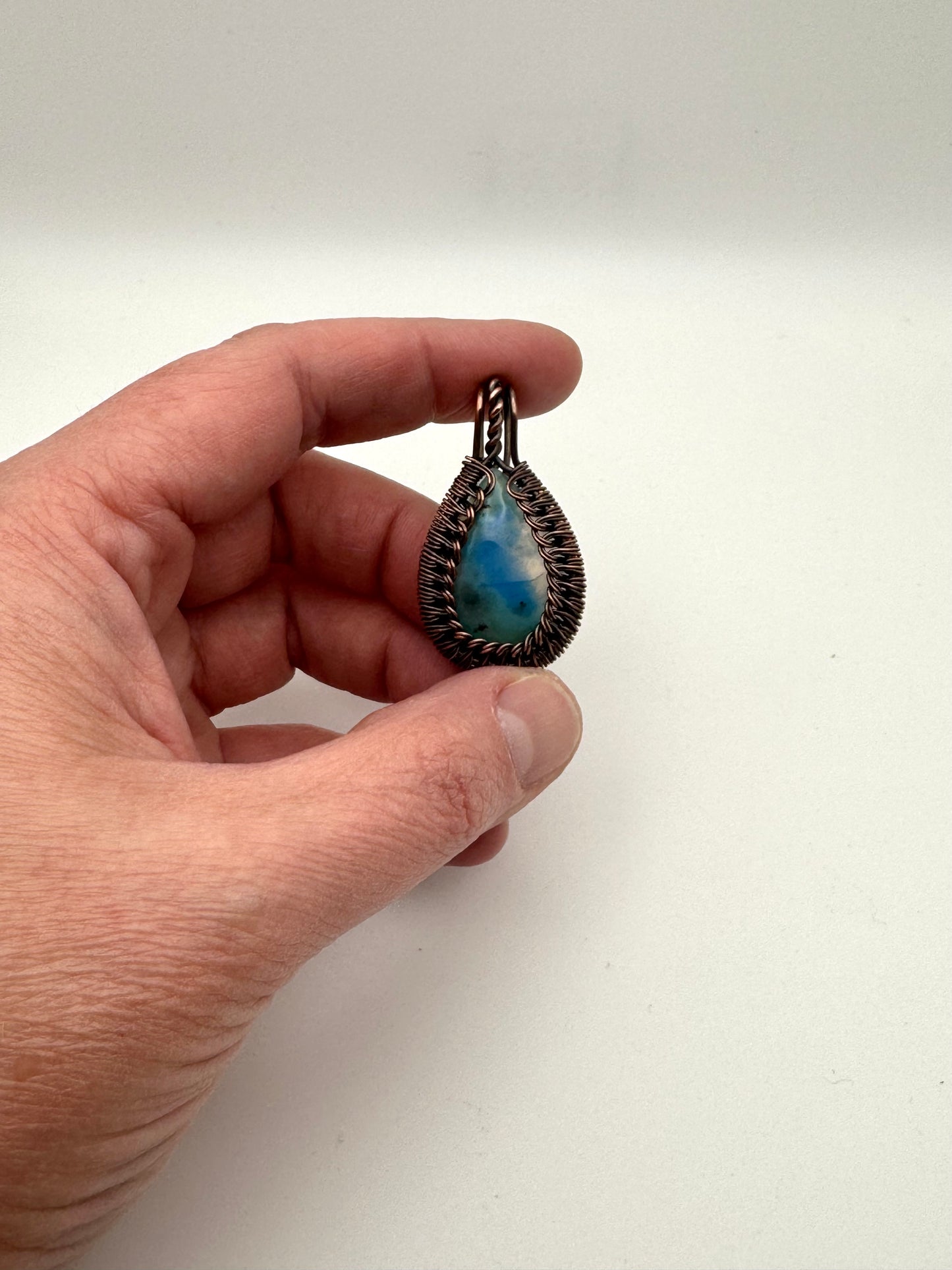 The Ostara Collection || Phoenix Stone Pendant