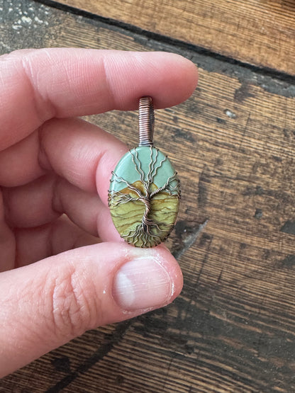 Whisperwood: The Wanderer || Painted Desert Jasper Pendant