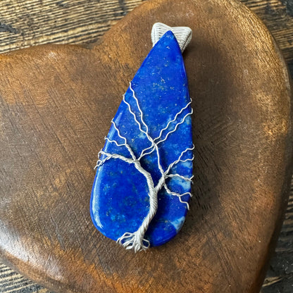 Whisperwood: The Stargazer || Lapis Lazuli Pendant