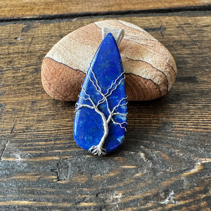 Whisperwood: The Stargazer || Lapis Lazuli Pendant