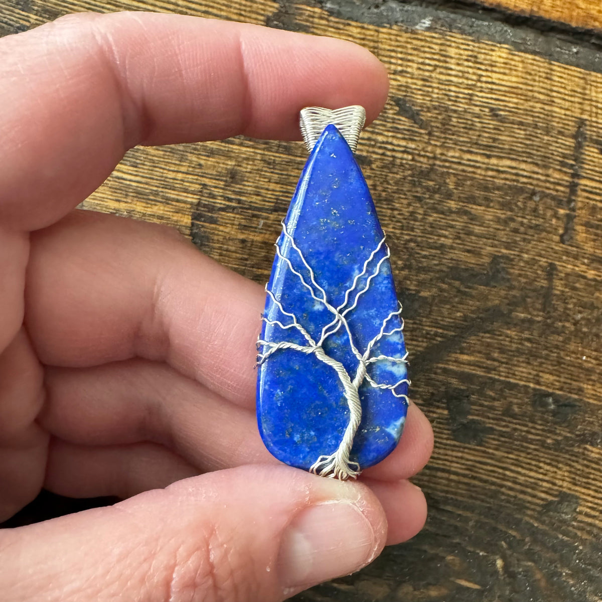 Whisperwood: The Stargazer || Lapis Lazuli Pendant
