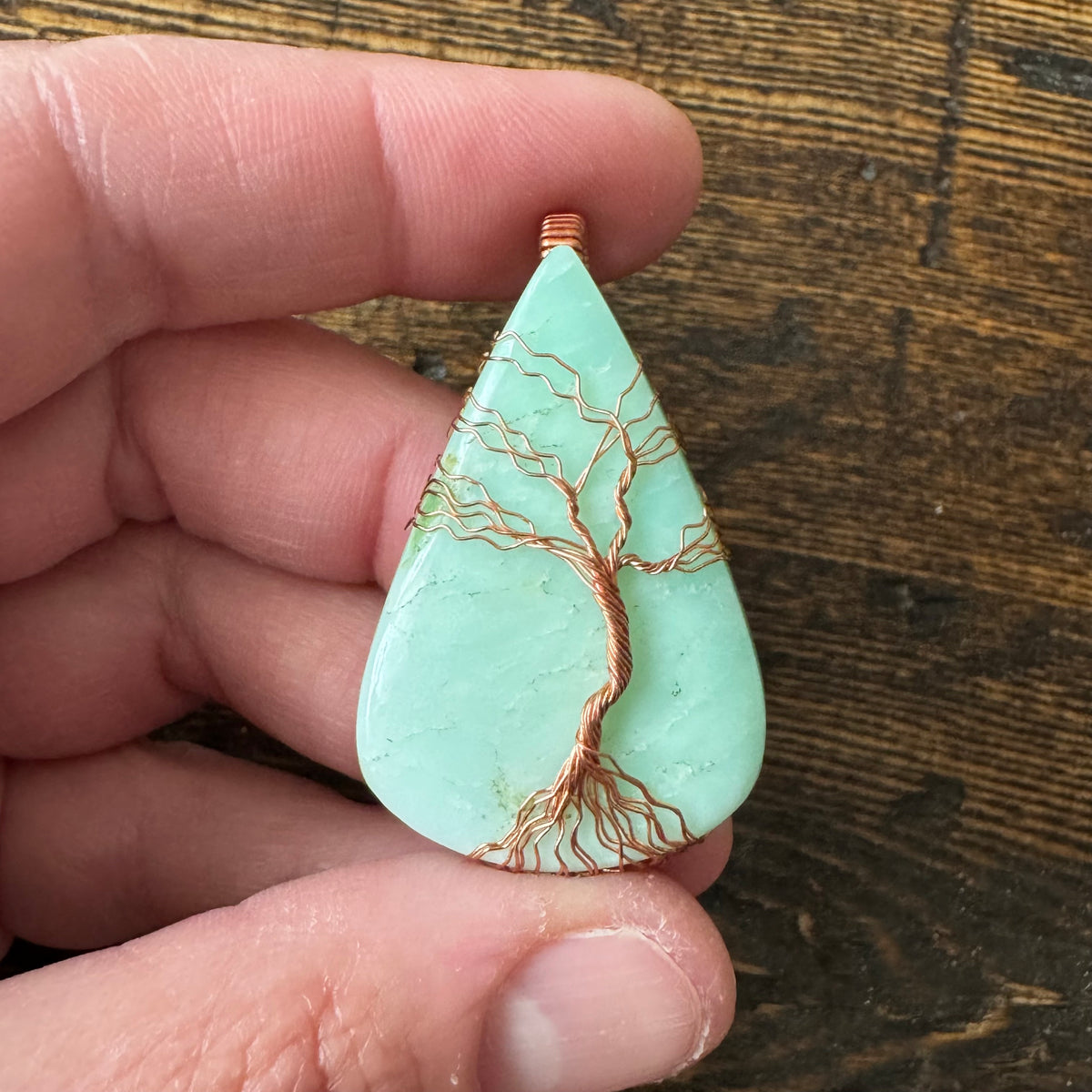 Whisperwood: The Wildling || Chrysoprase Pendant