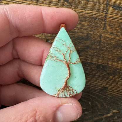 Whisperwood: The Wildling || Chrysoprase Pendant