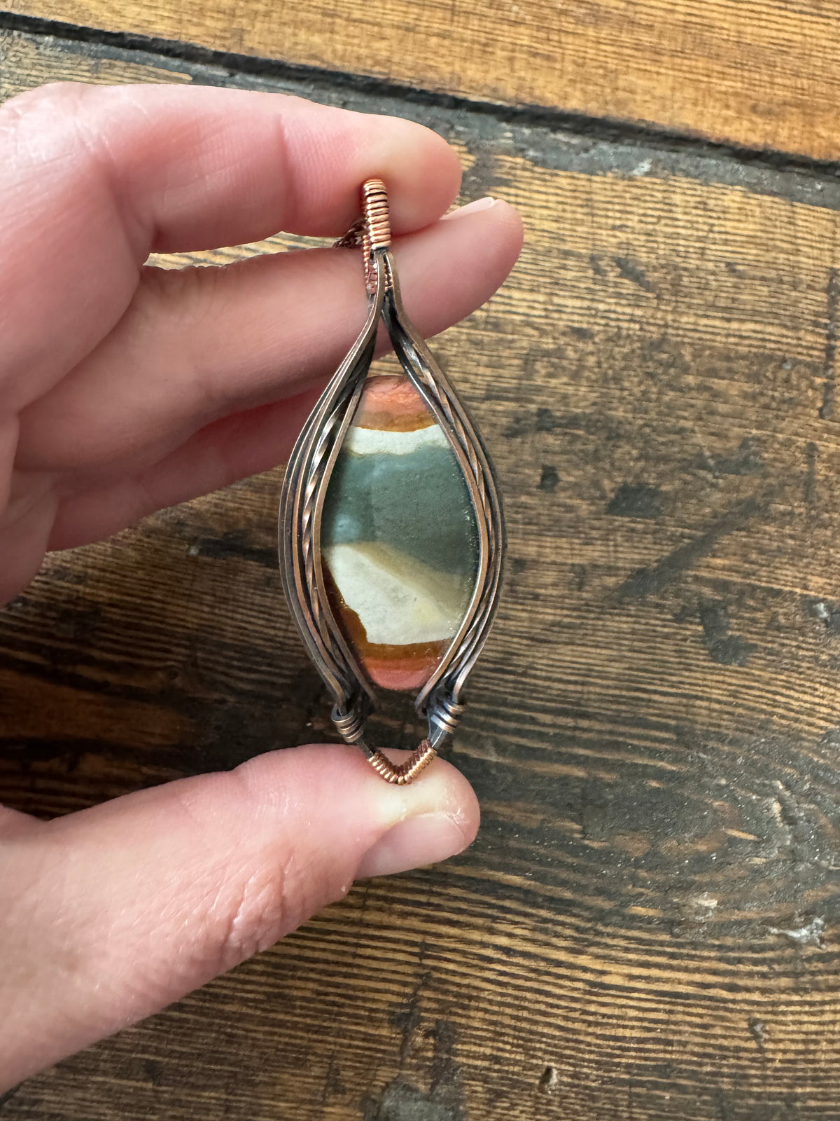 The Outland || Polychrome Jasper Pendant
