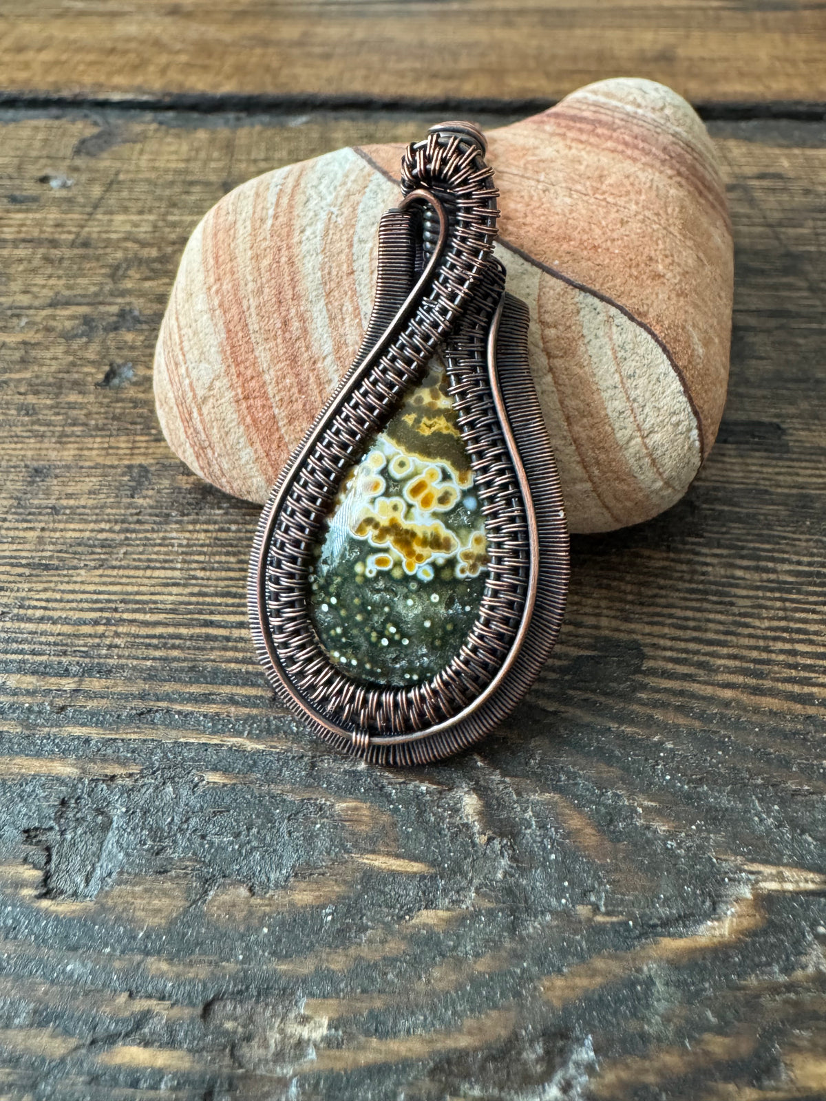 Wildwood || River Jasper Pendant
