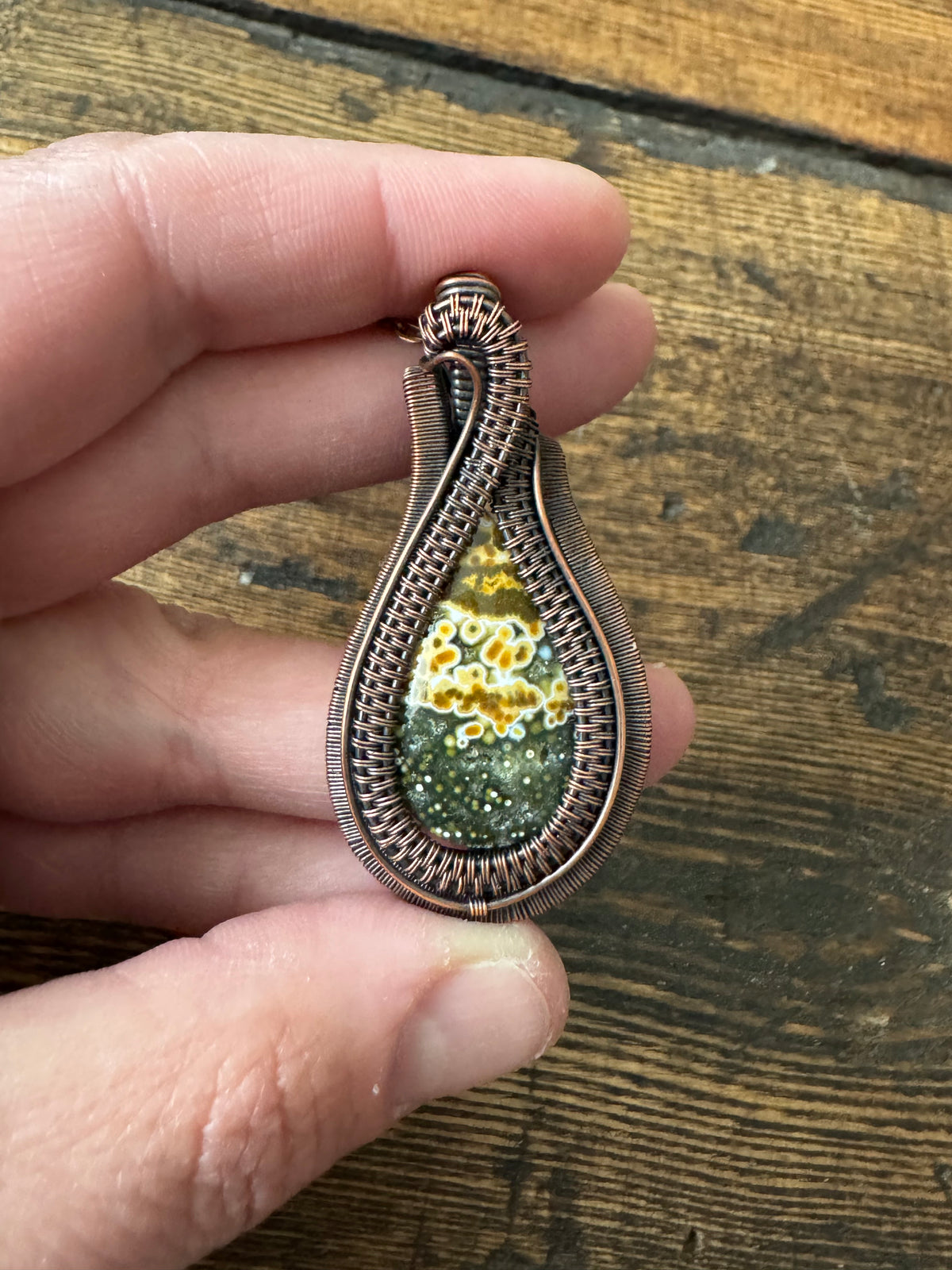 Wildwood || River Jasper Pendant