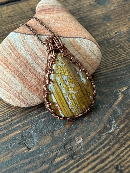 Salt Path || Ocean Jasper Pendant