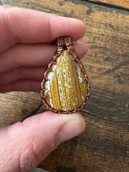 Salt Path || Ocean Jasper Pendant