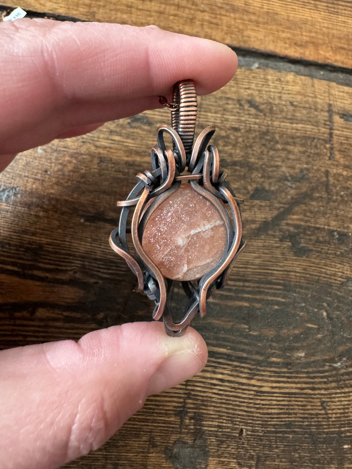 Sun Garden || Confetti Sunstone Pendant