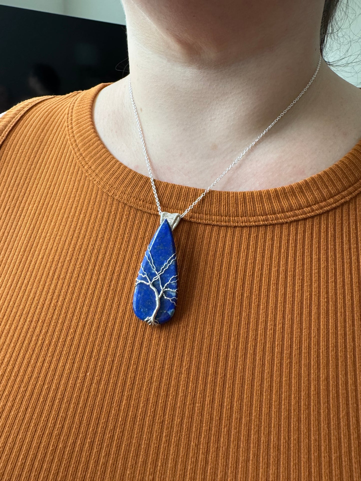 Whisperwood: The Stargazer || Lapis Lazuli Pendant