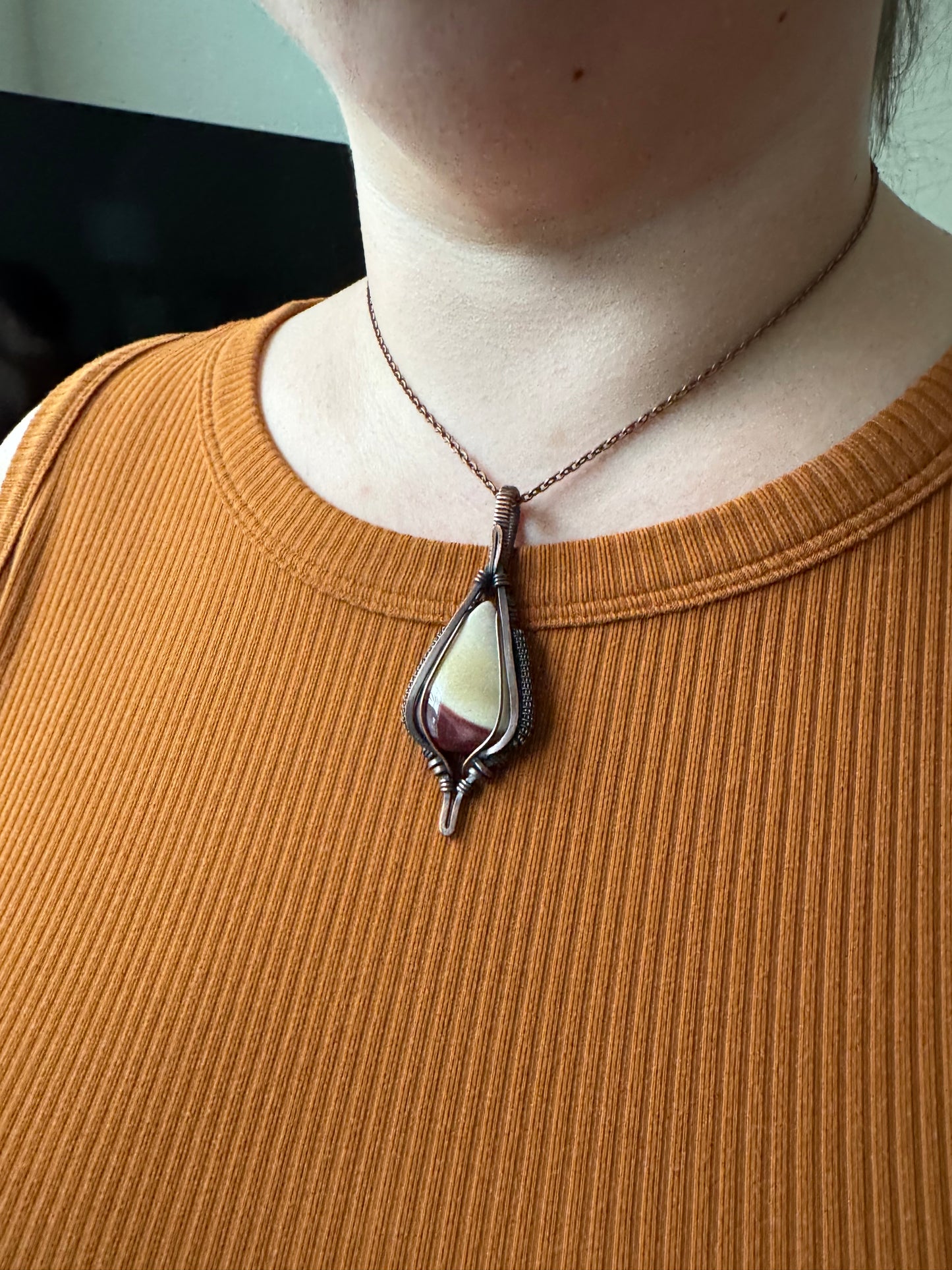 The Nomad || Mookaite Pendant