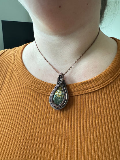 Wildwood || River Jasper Pendant